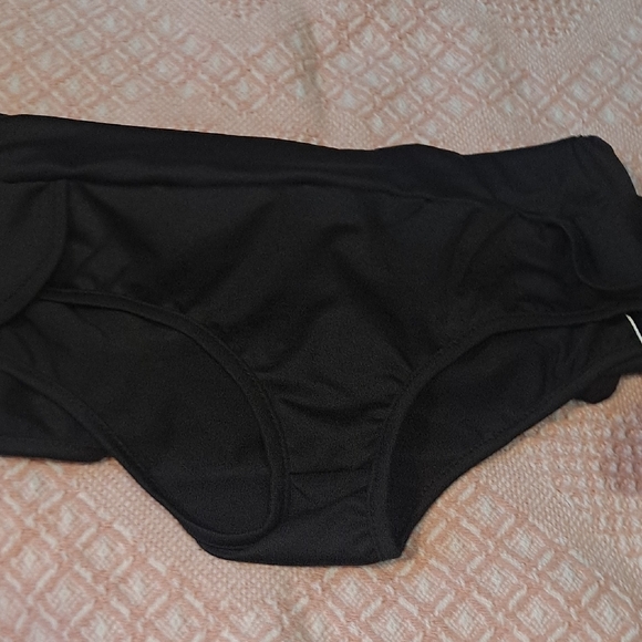 Black Ruffle Bottoms - Picture 3 of 8